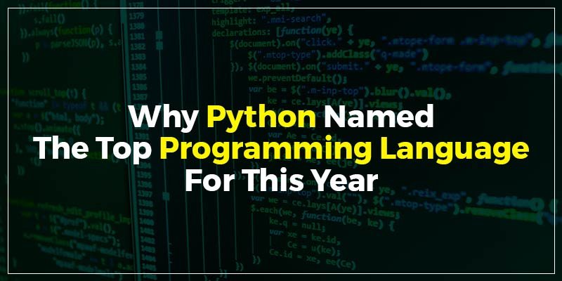 Why Python Named The Top Programming Language For This Year